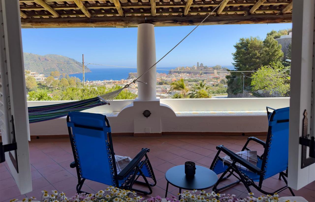 Villa La Milanina Lipari  Exterior photo