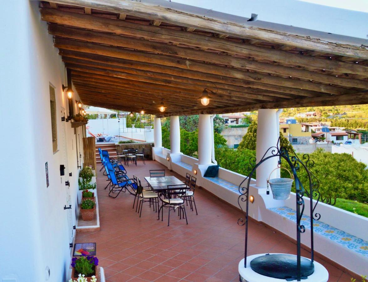 Villa La Milanina Lipari  Exterior photo